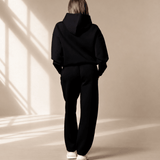 Noir Tracksuit Hoodie - VITCHI VILANI