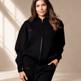Noir Tracksuit Hoodie - VITCHI VILANI