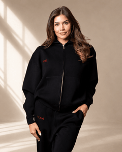 Noir Tracksuit Hoodie - VITCHI VILANI
