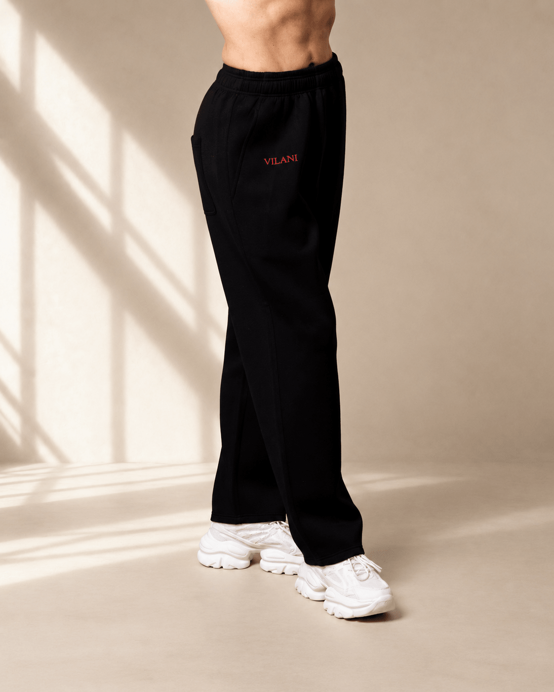 Noir Tracksuit Pants - VITCHI VILANI
