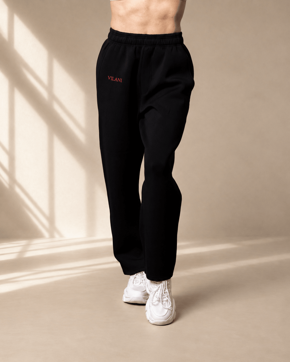 Noir Tracksuit Pants - VITCHI VILANI