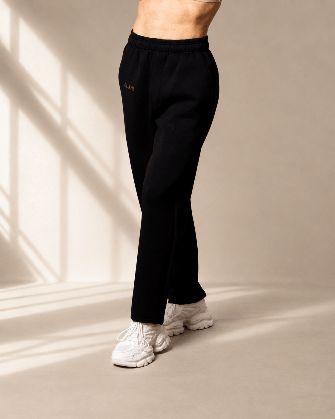 Noir Tracksuit Pants - VITCHI VILANI