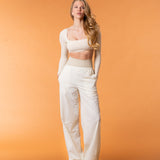 Off Duty Pants Cream - NORTHLINE LABEL AS