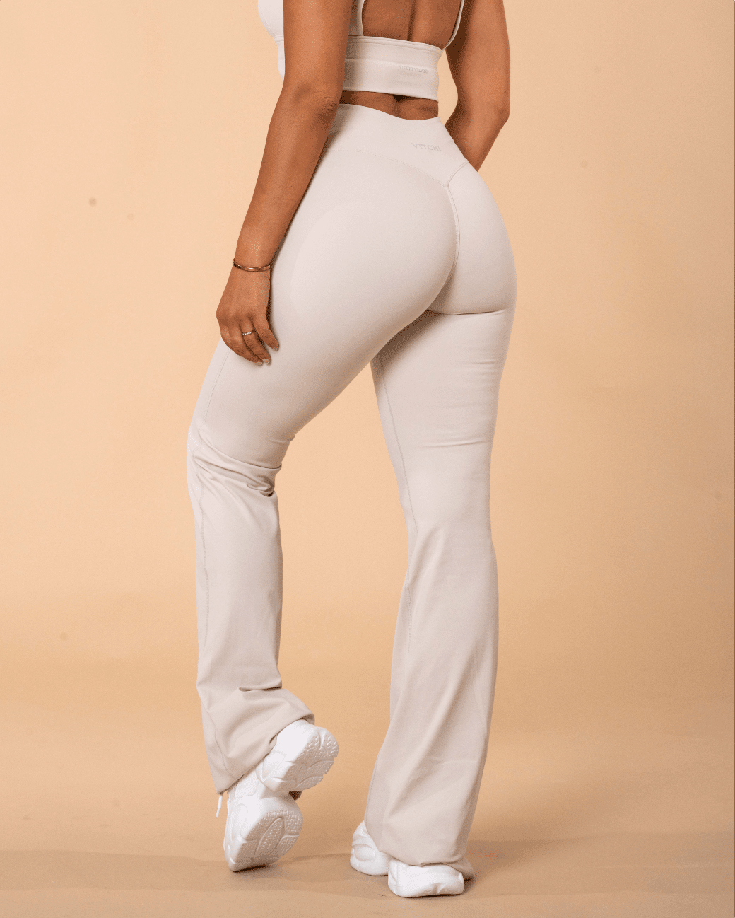 Old Money Beige Flares - NORTHLINE LABEL AS