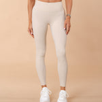 Old Money Cream Tights - NORTHLINE LABEL AS