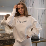Old Money Crew Santorini Blue - NORTHLINE LABEL AS