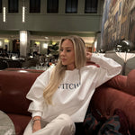 Old Money Crew Santorini Blue - NORTHLINE LABEL AS