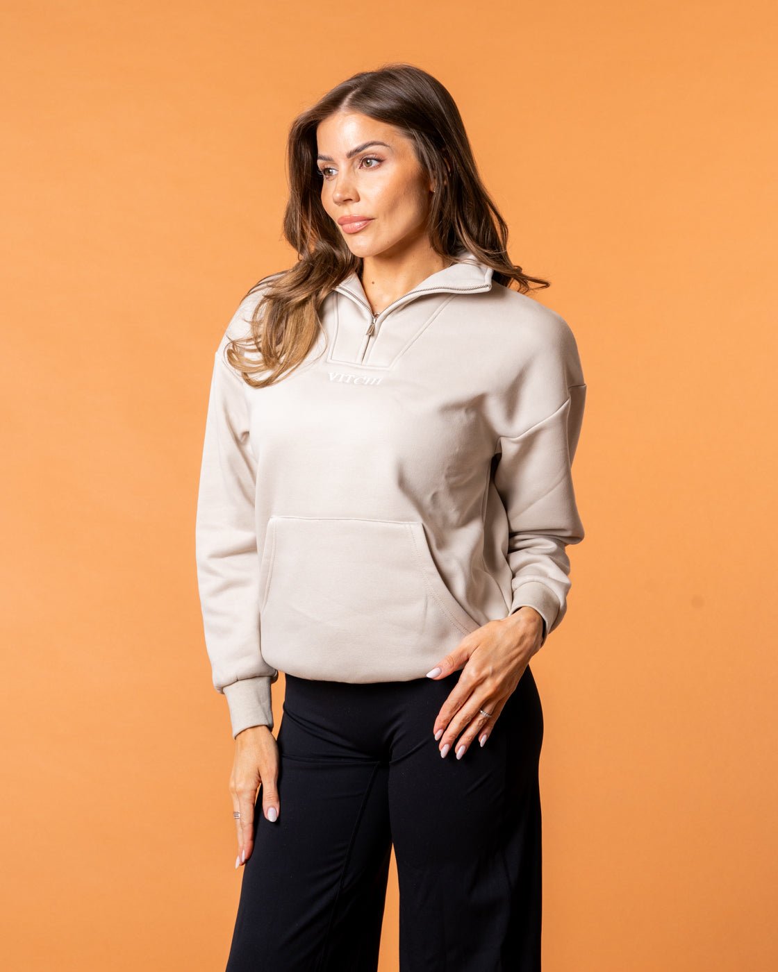 Premium Sweatshirt Beige - NORTHLINE LABEL AS