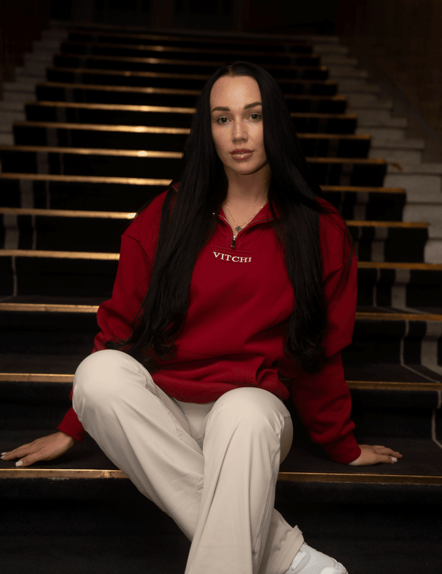 Premium Sweatshirt Red Wine - NORTHLINE LABEL AS