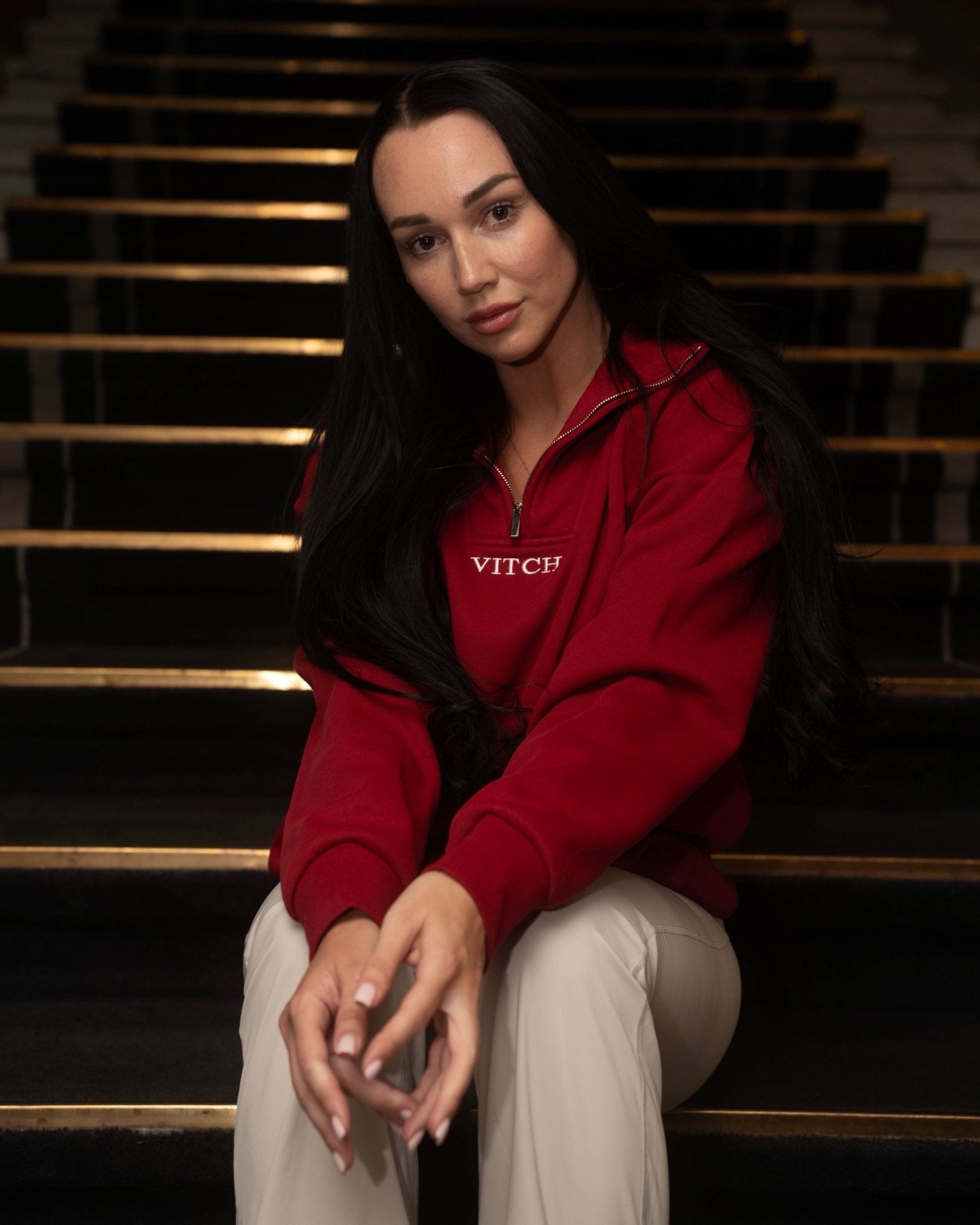 Premium Sweatshirt Red Wine - NORTHLINE LABEL AS