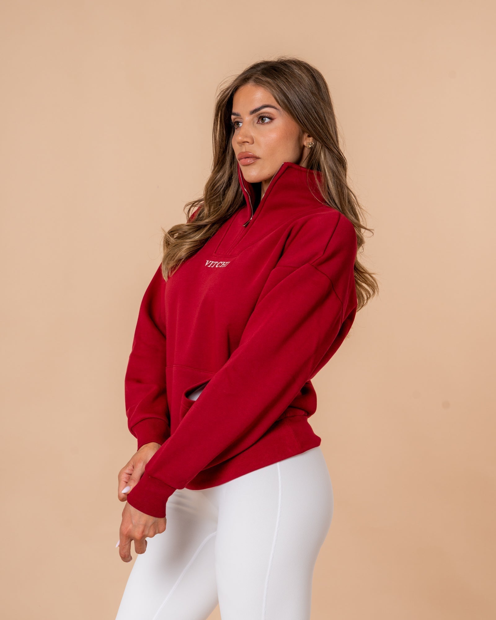Premium Sweatshirt Red Wine - NORTHLINE LABEL AS