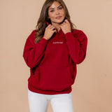 Premium Sweatshirt Red Wine - NORTHLINE LABEL AS