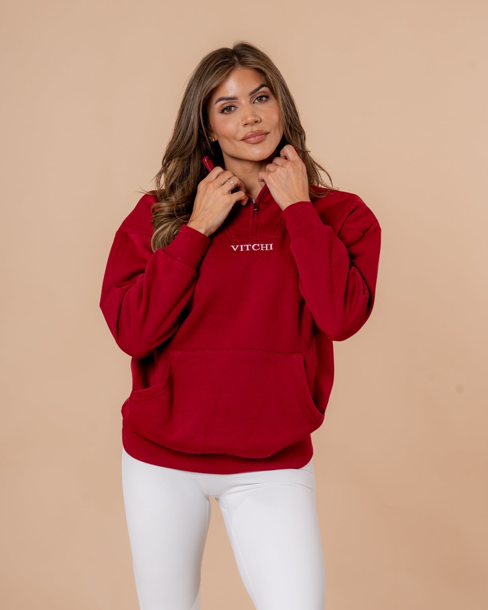 Premium Sweatshirt Red Wine - NORTHLINE LABEL AS