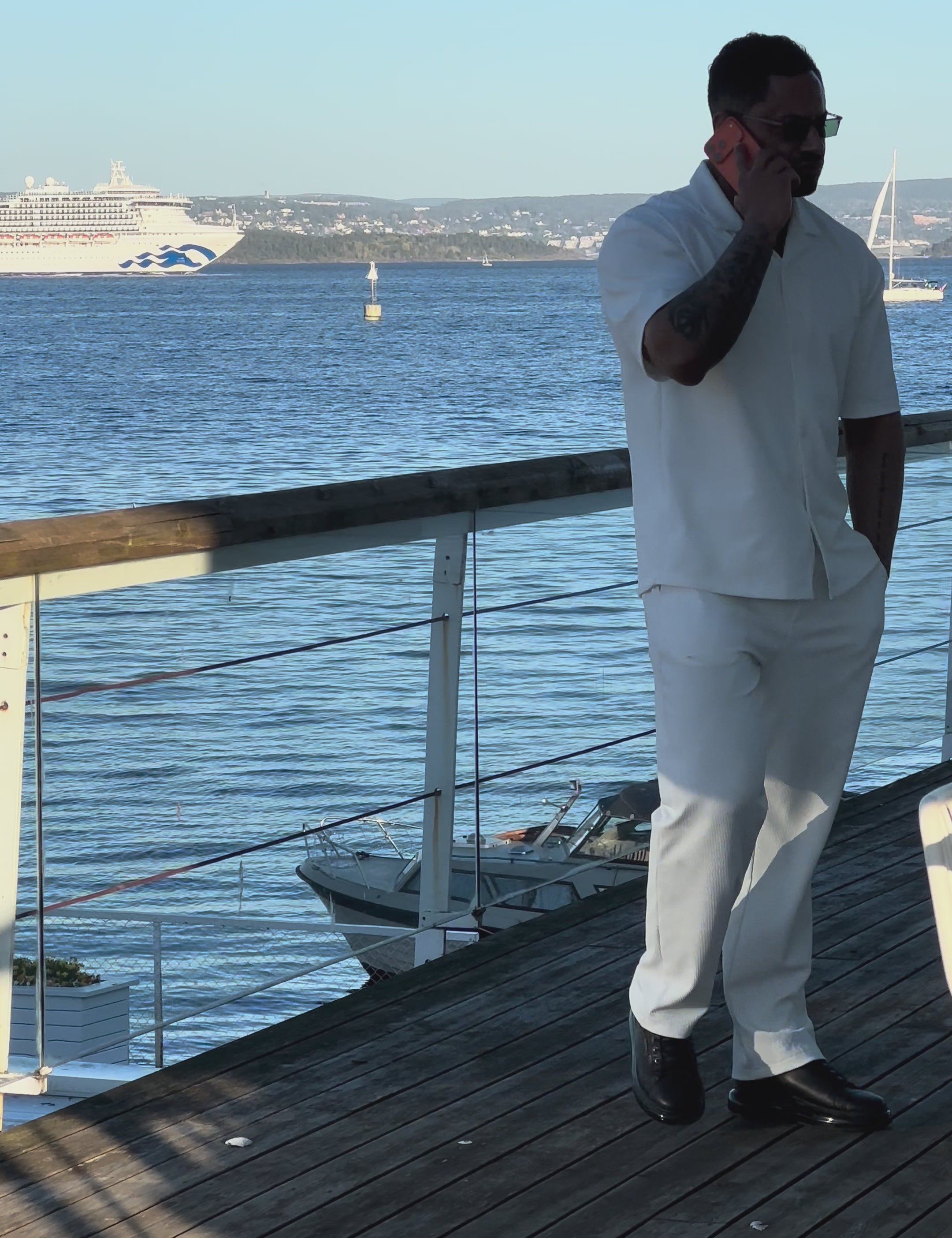 Riviera White Pants