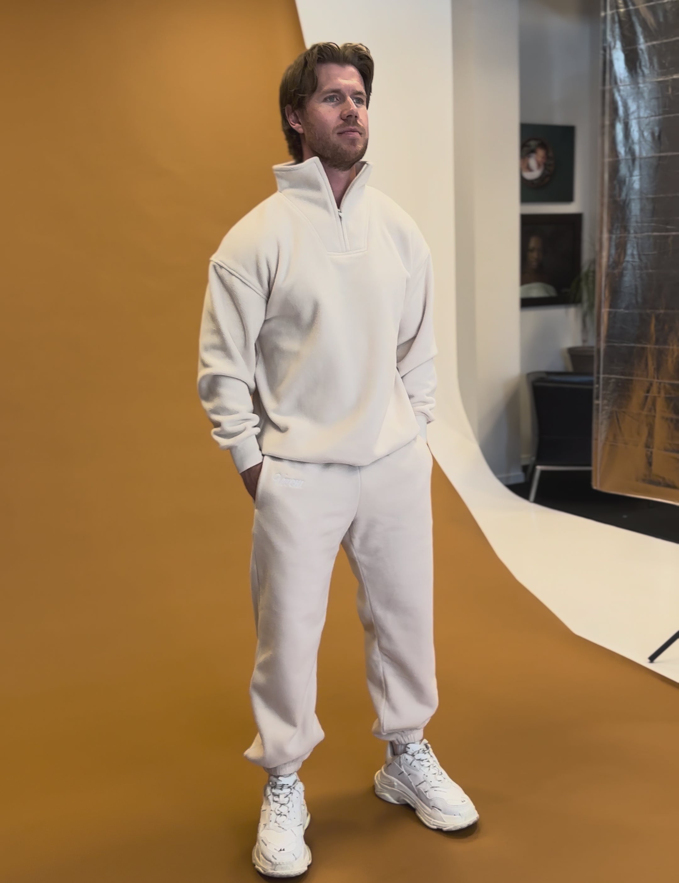 Teddy Tracksuit Pants Man