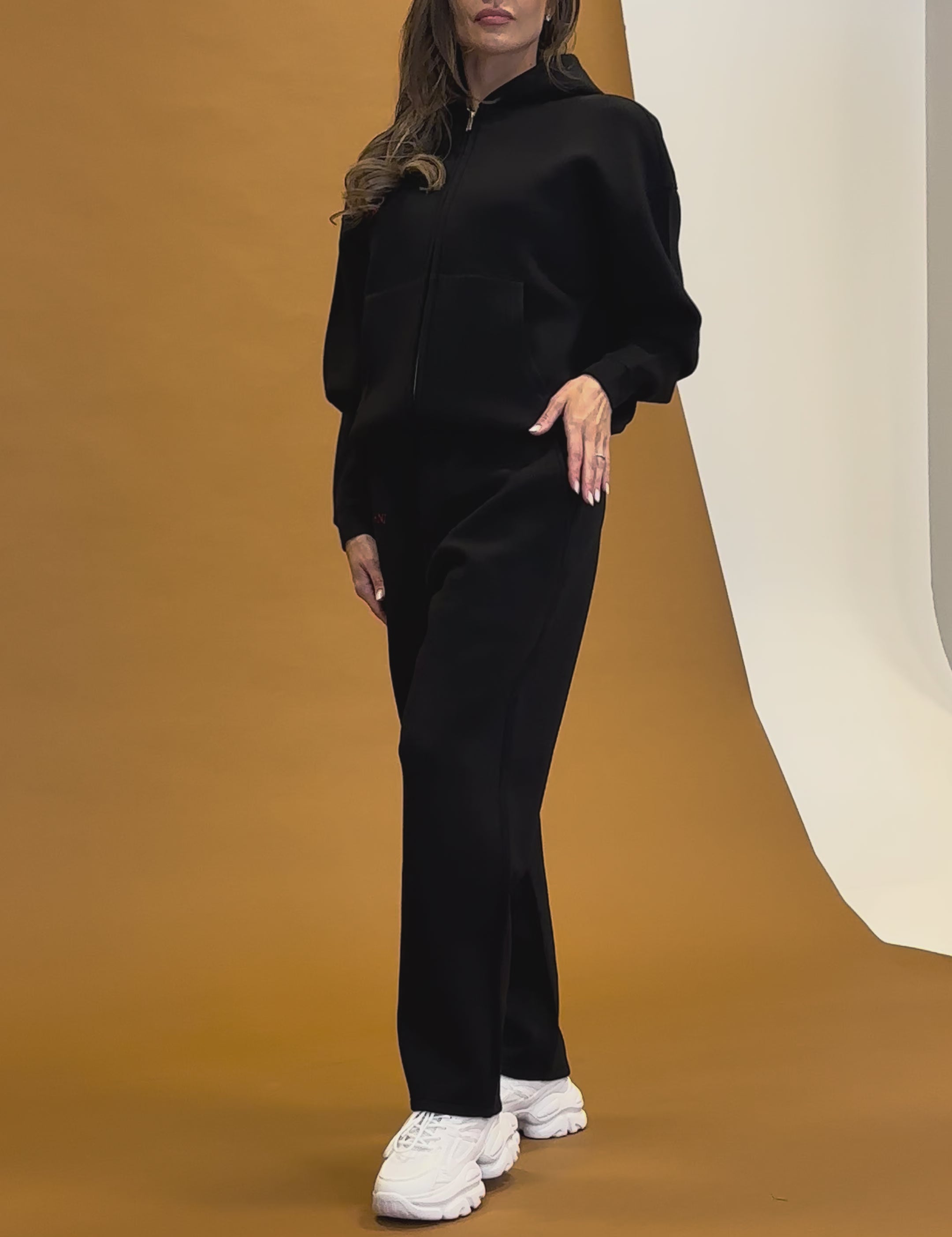 Noir Tracksuit Pants
