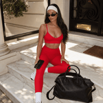 Red Chilli V-Back Tights - VITCHI VILANI