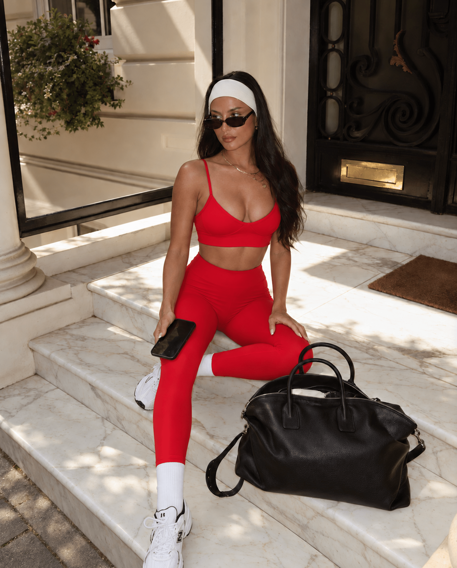 Red Chilli V-Back Tights - VITCHI VILANI