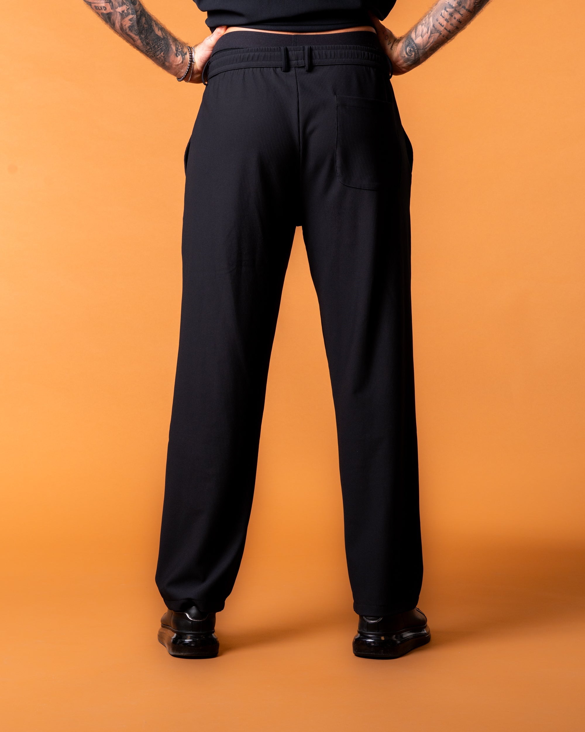 Riviera Black Pants - NORTHLINE LABEL AS