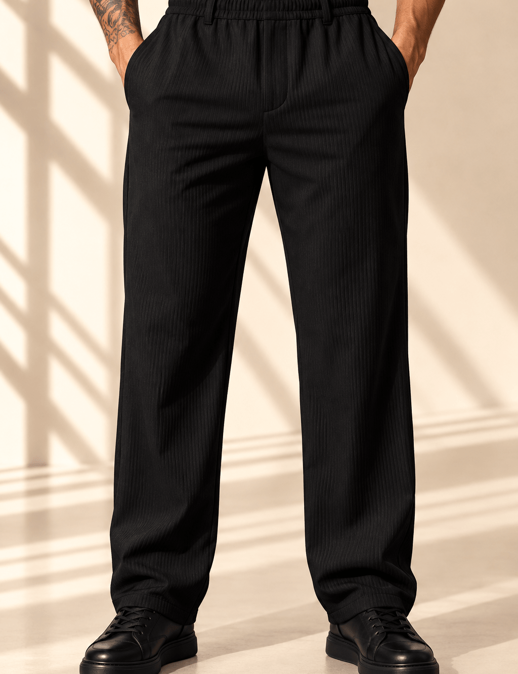 Riviera Black Pants - VITCHI VILANI