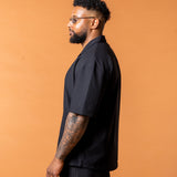 Riviera Black Shirt - NORTHLINE LABEL AS
