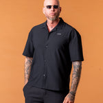 Riviera Black Shirt - NORTHLINE LABEL AS