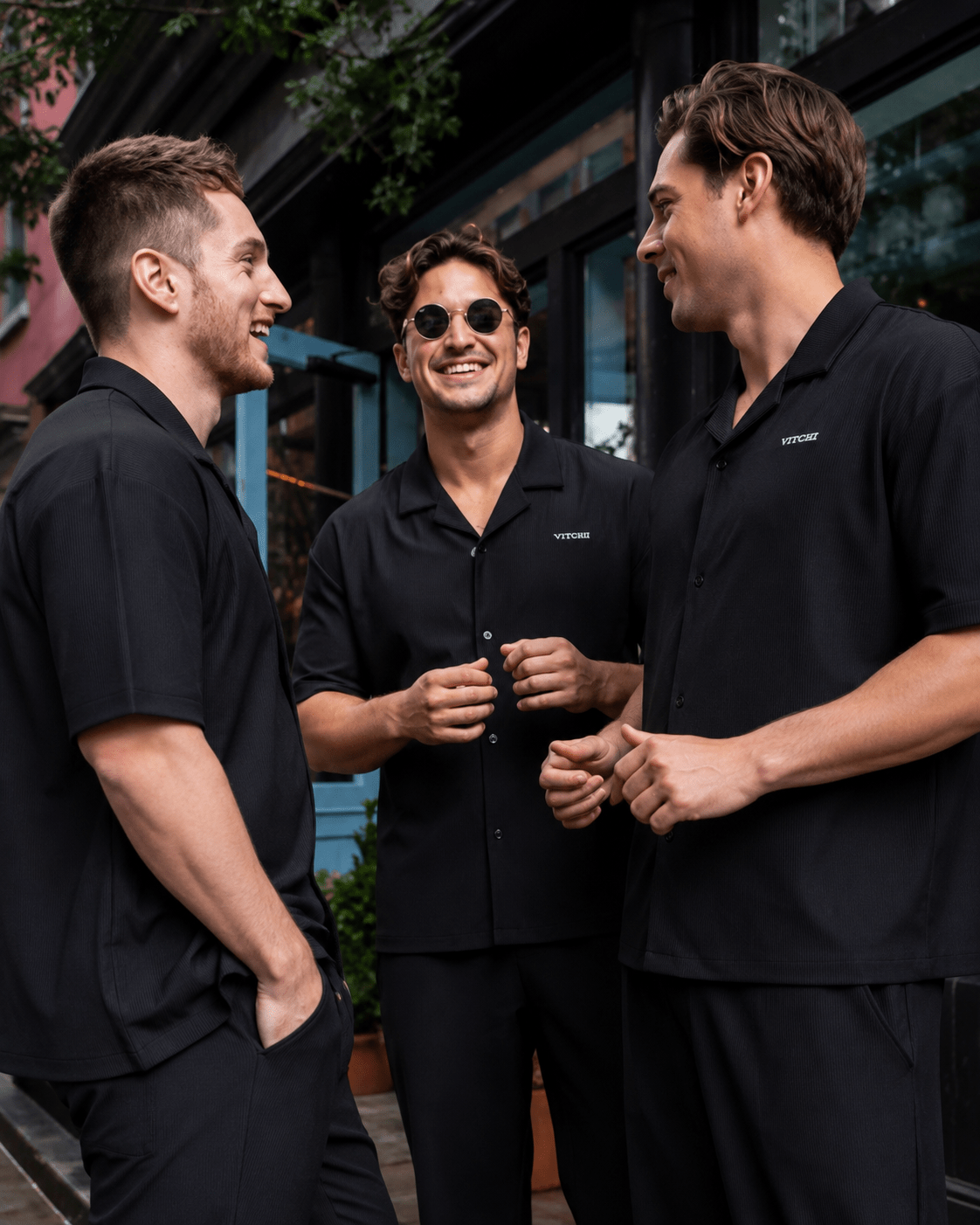 Riviera Black Shirt - VITCHI VILANI
