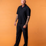 Riviera Black Shirt - NORTHLINE LABEL AS