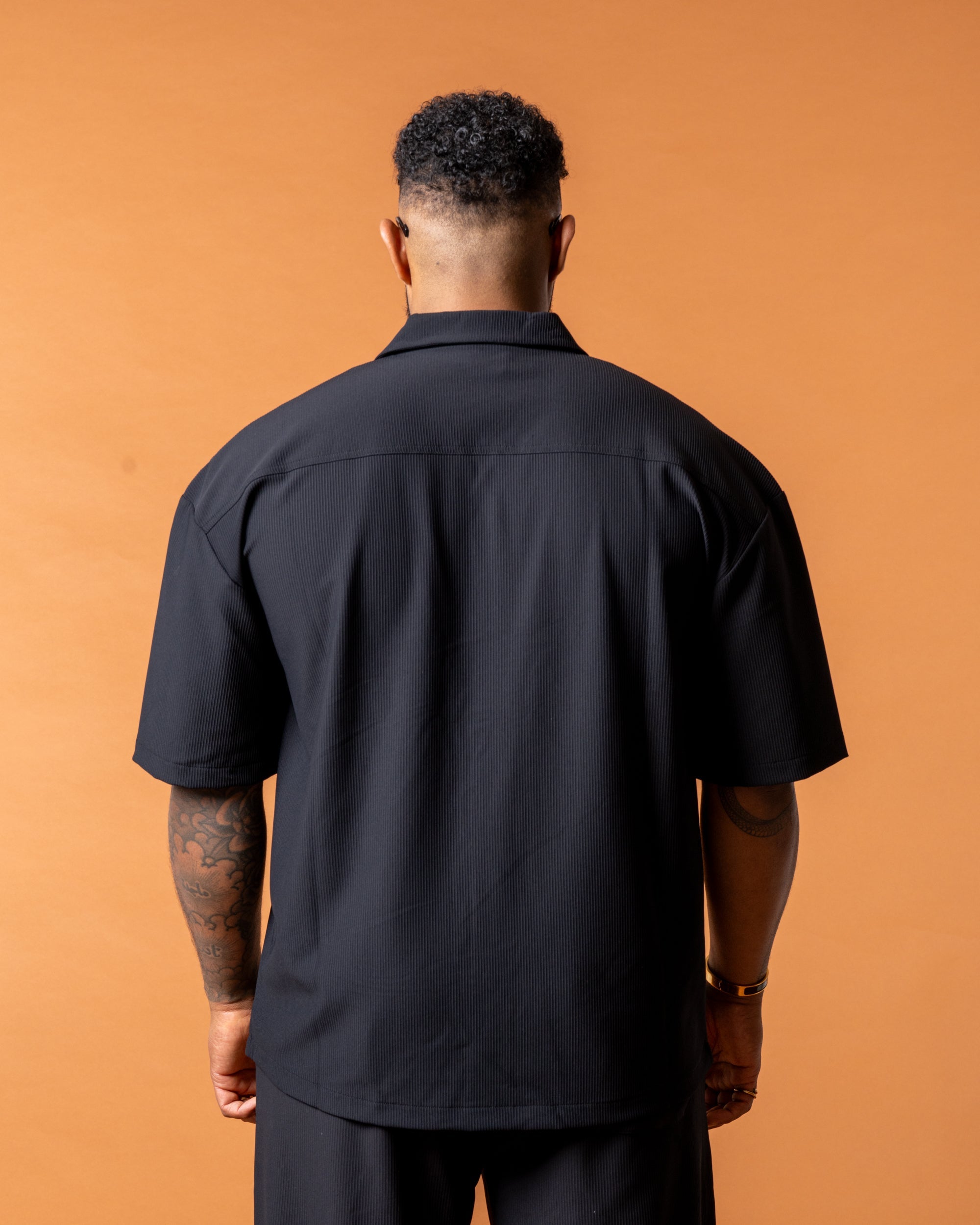 Riviera Black Shirt - NORTHLINE LABEL AS