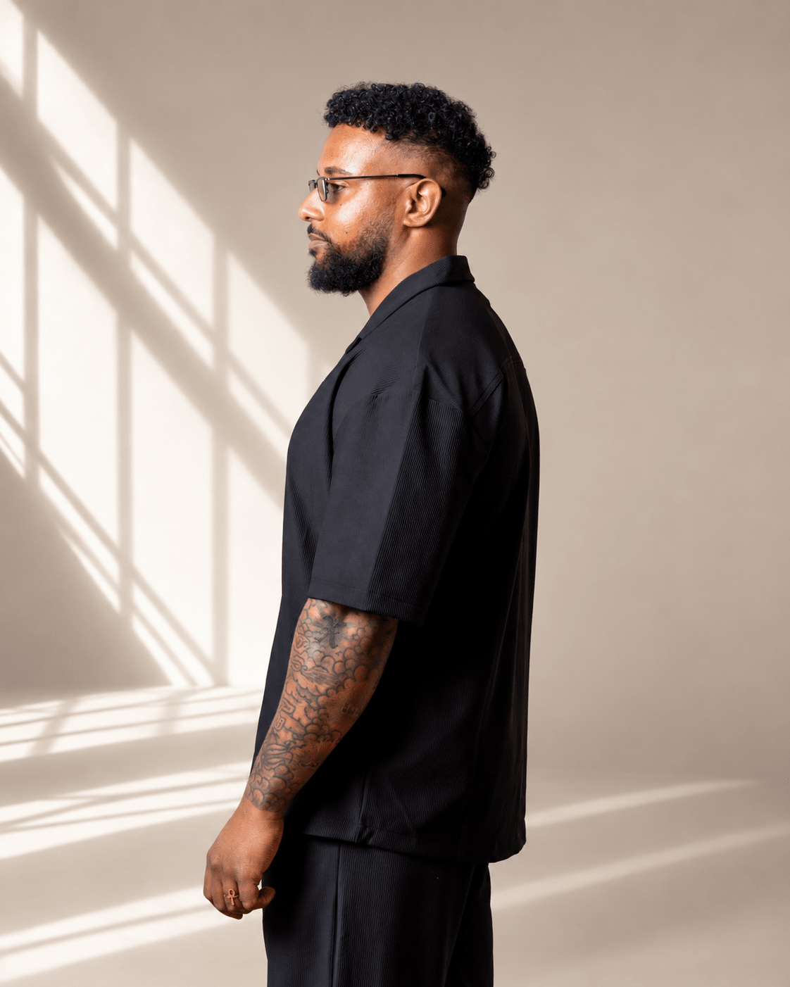 Riviera Black Shirt - VITCHI VILANI
