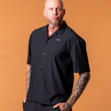 Riviera Black Shirt - NORTHLINE LABEL AS