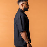 Riviera Black Shirt - NORTHLINE LABEL AS