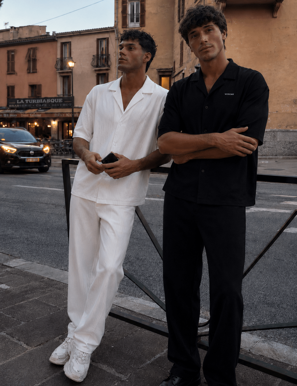 Riviera Black Shirt - VITCHI VILANI
