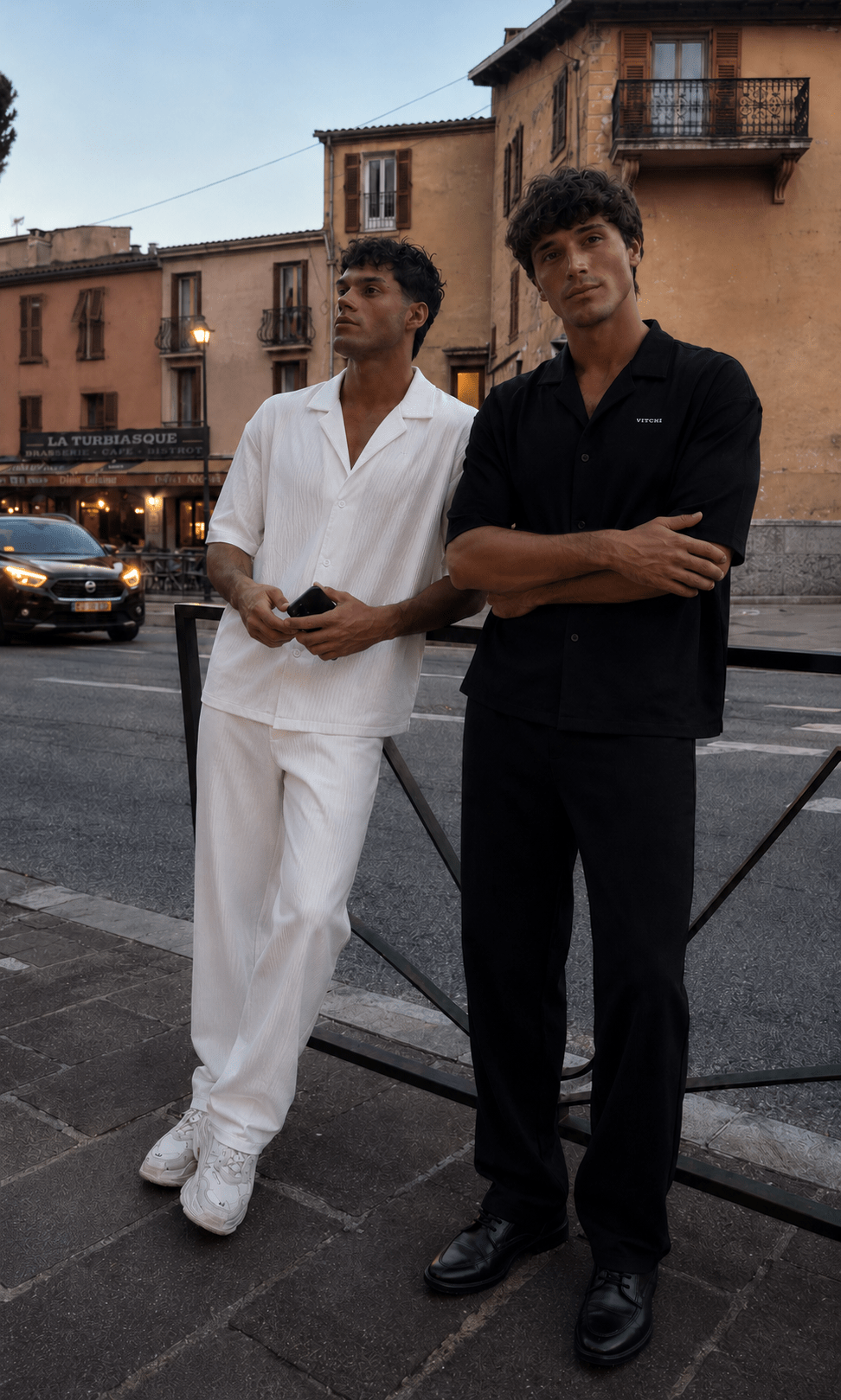 Riviera Black Shirt - VITCHI VILANI