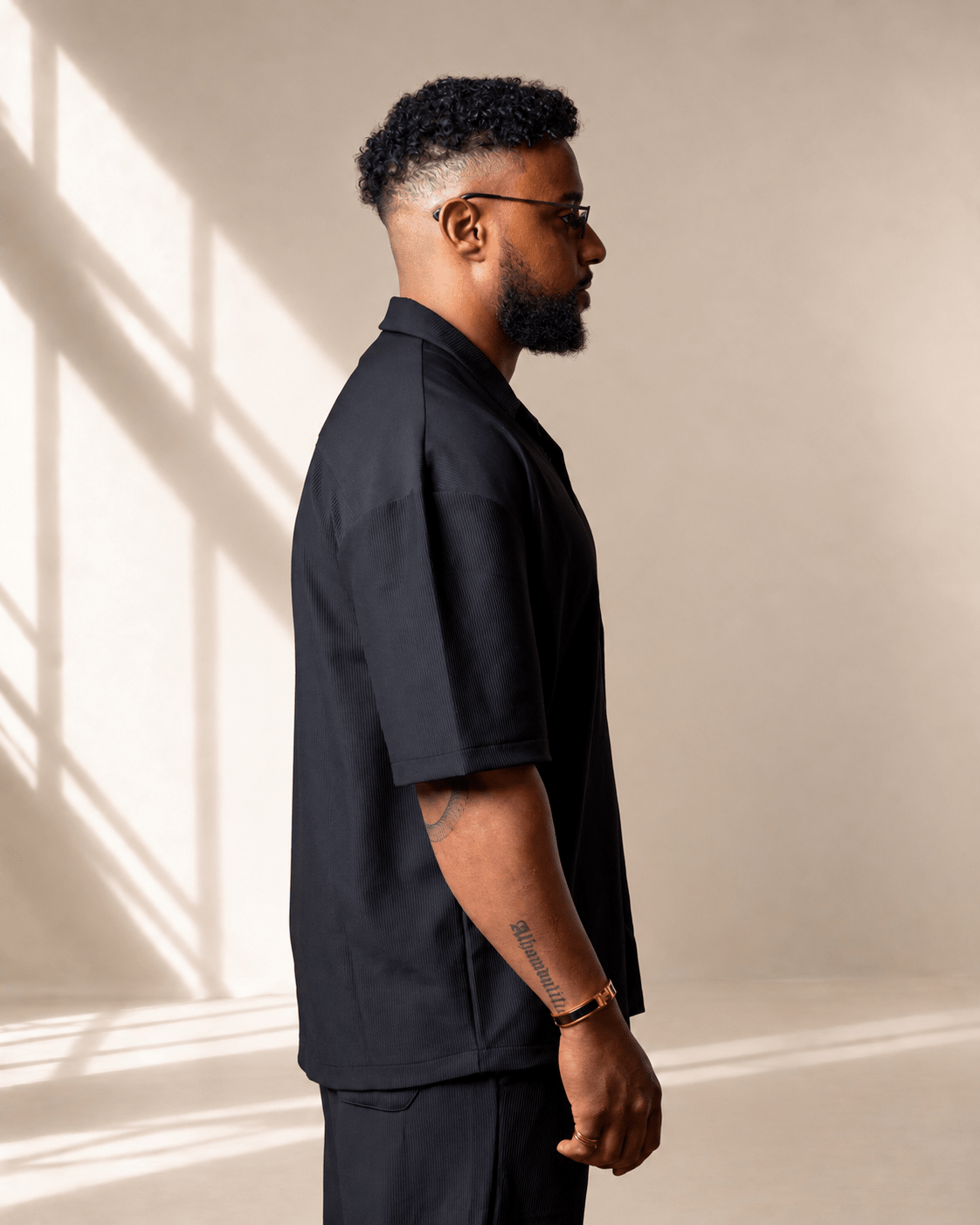 Riviera Black Shirt - VITCHI VILANI