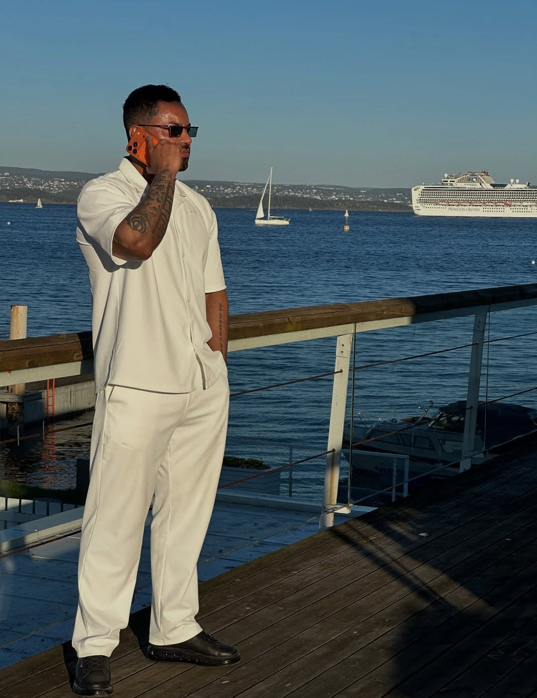 Riviera White Pants - NORTHLINE LABEL AS