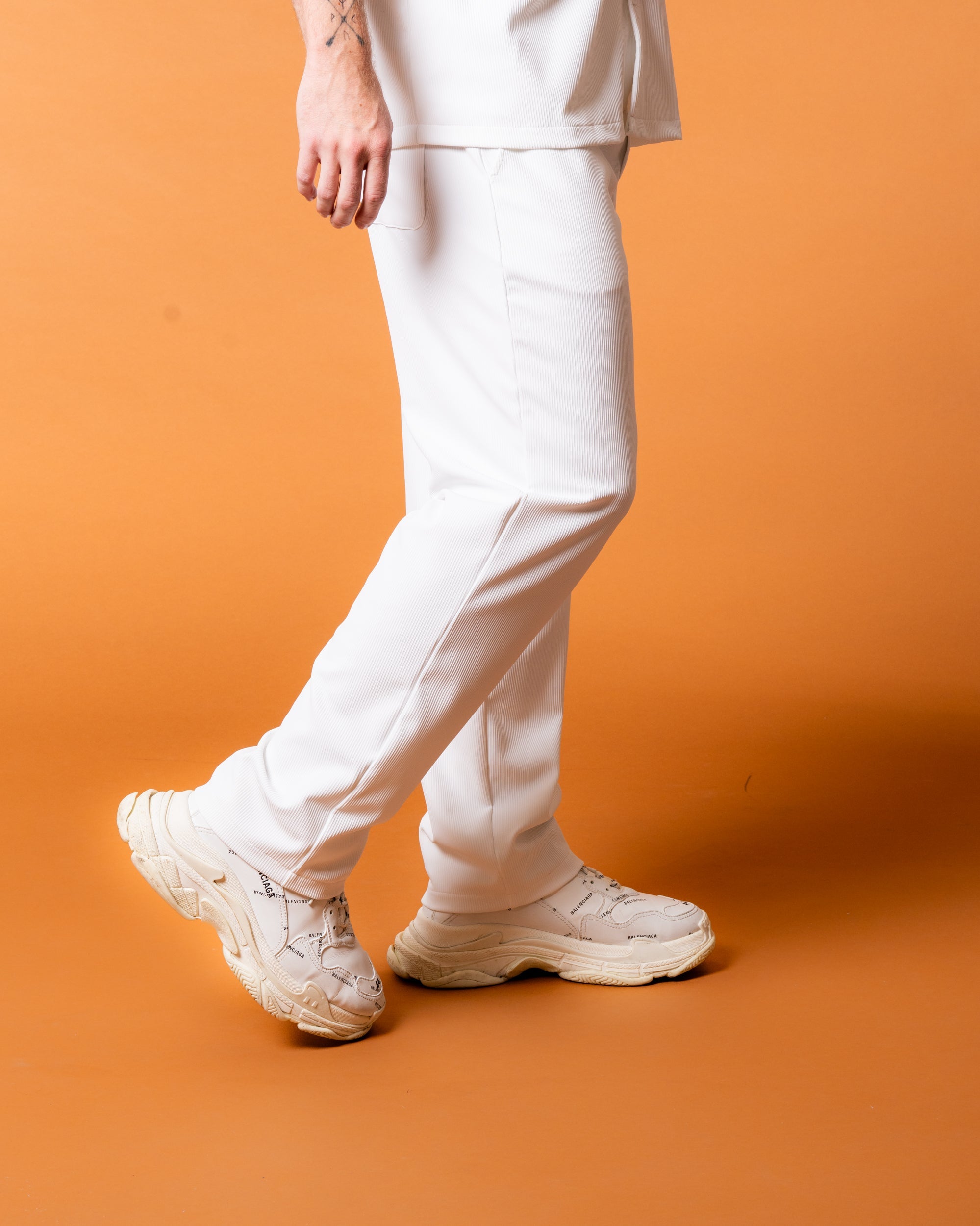 Riviera White Pants - NORTHLINE LABEL AS