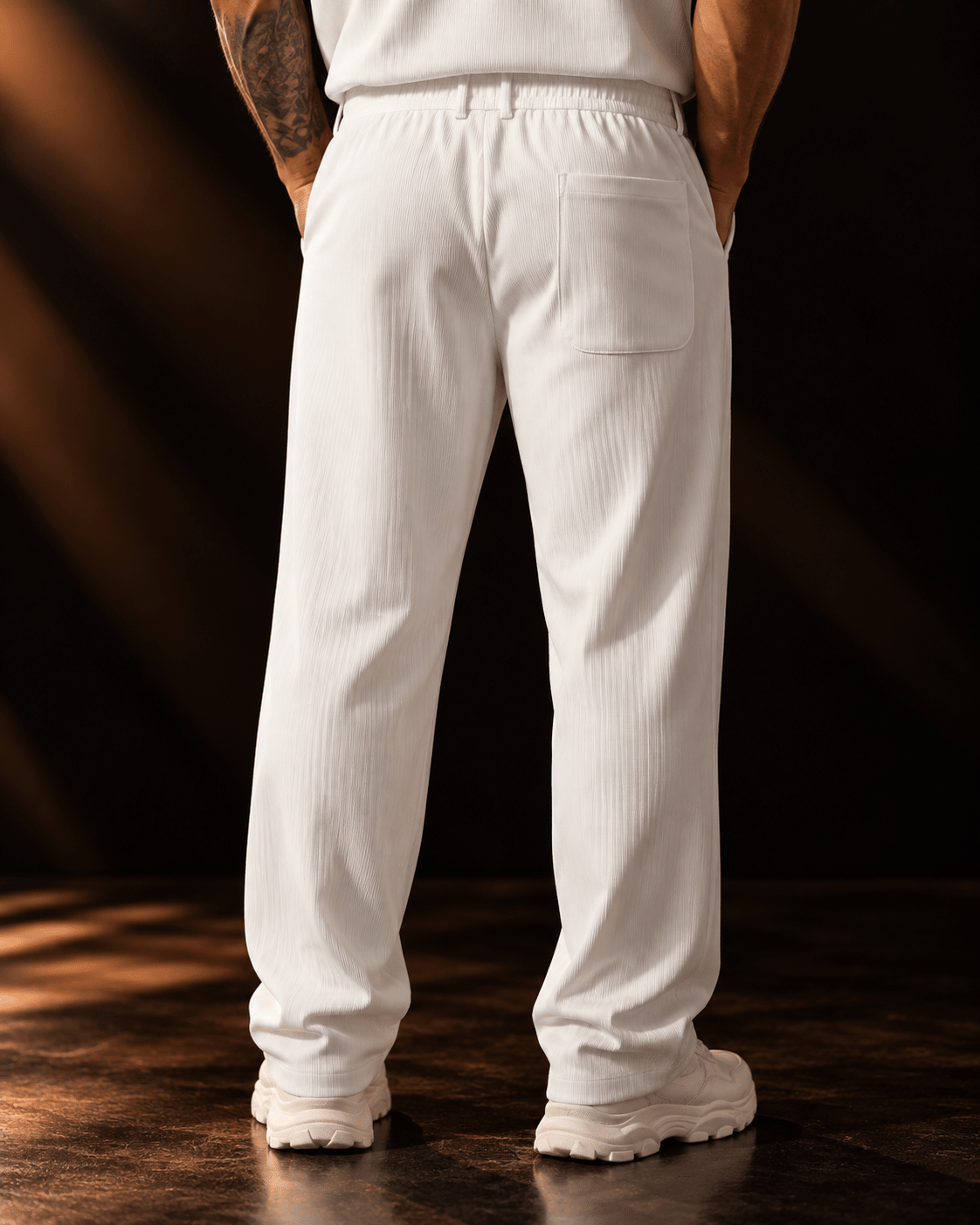 Riviera White Pants - VITCHI VILANI