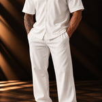 Riviera White Pants - VITCHI VILANI