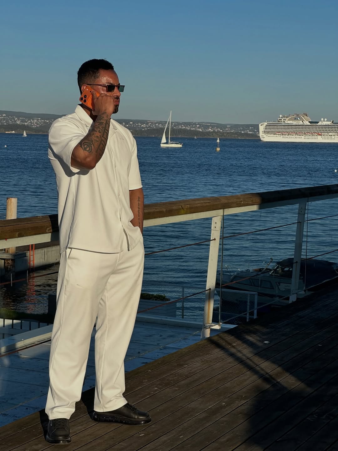 Riviera White Shirt - NORTHLINE LABEL AS