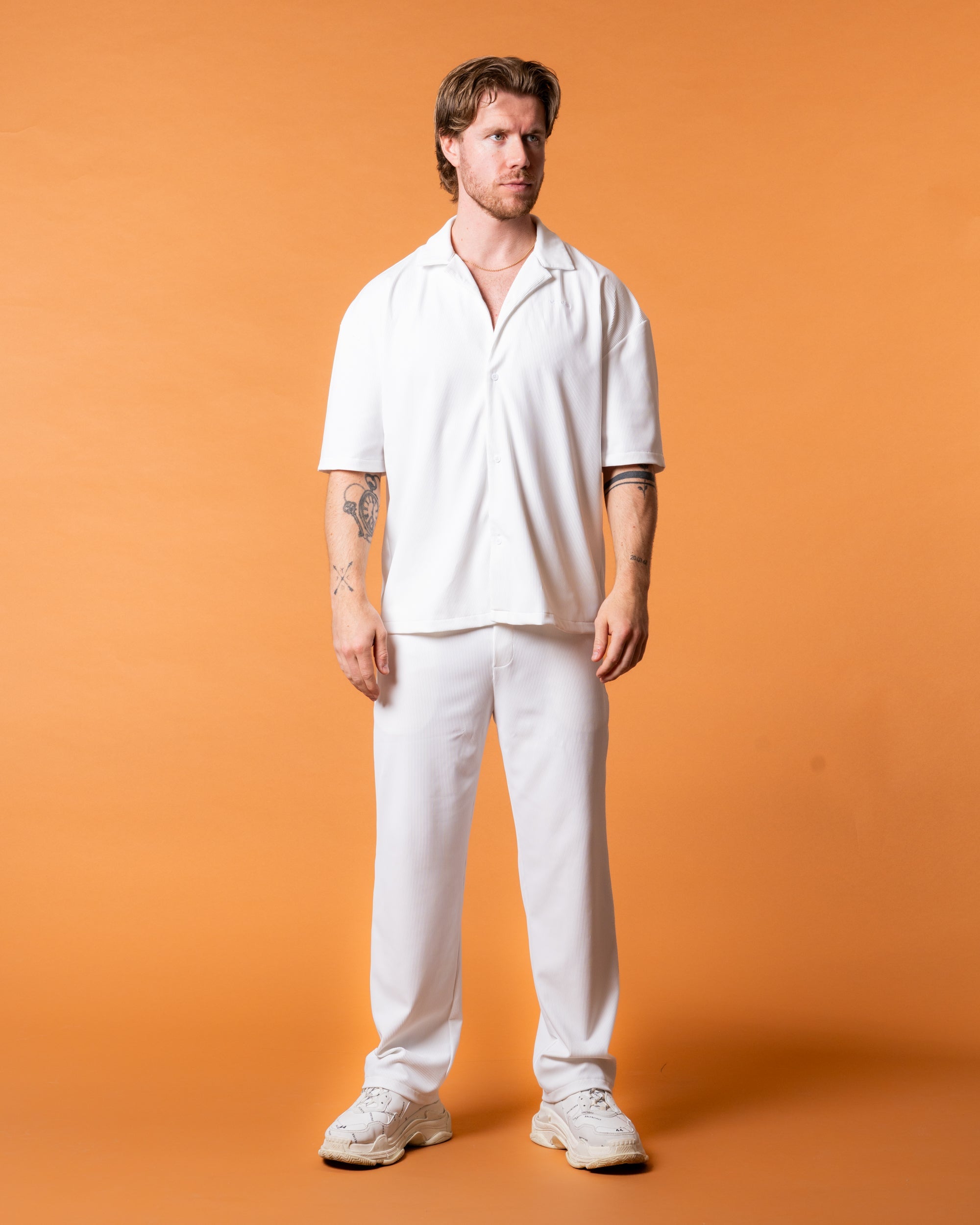 Riviera White Shirt - NORTHLINE LABEL AS