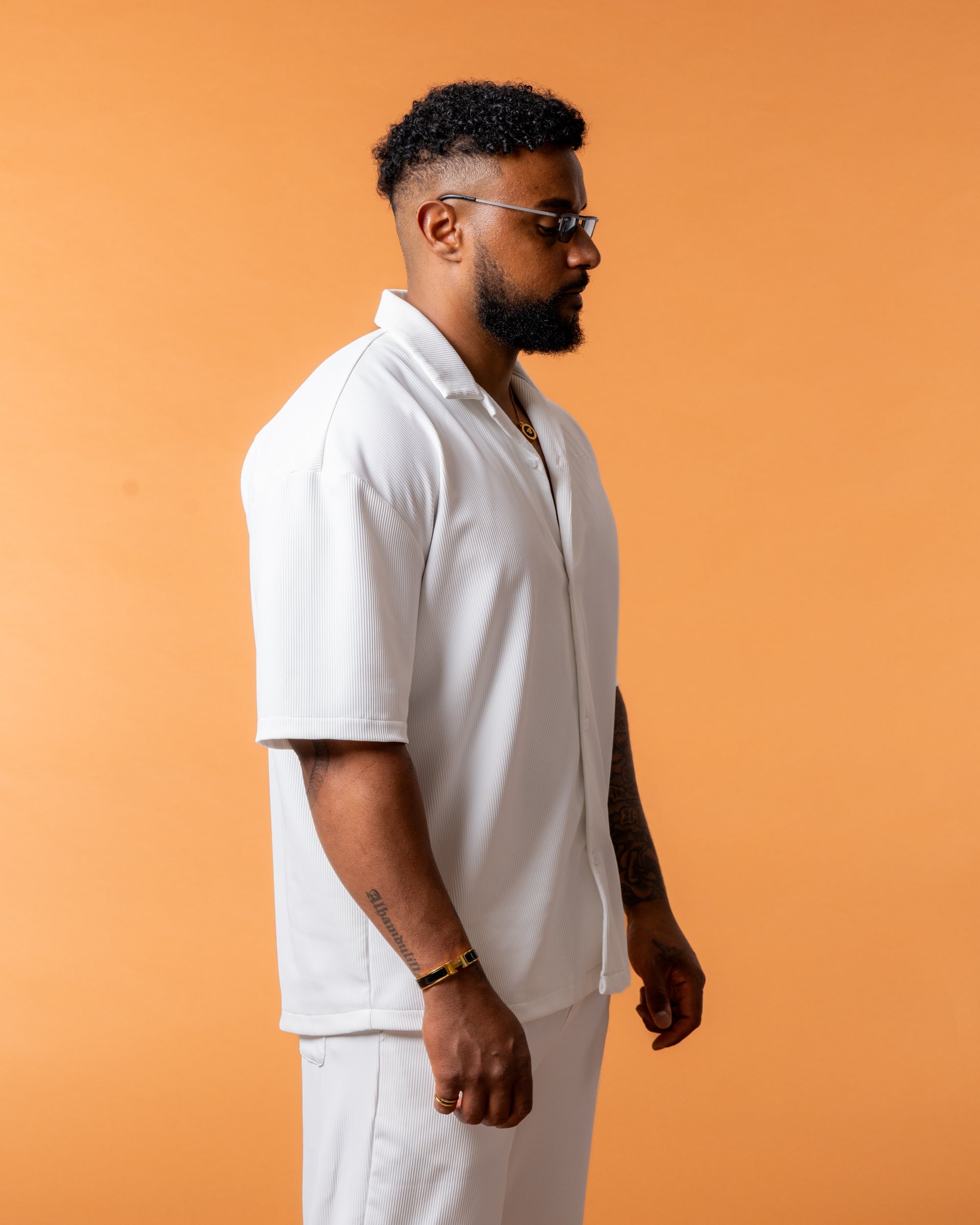 Riviera White Shirt - NORTHLINE LABEL AS