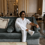 Riviera White Shirt - NORTHLINE LABEL AS