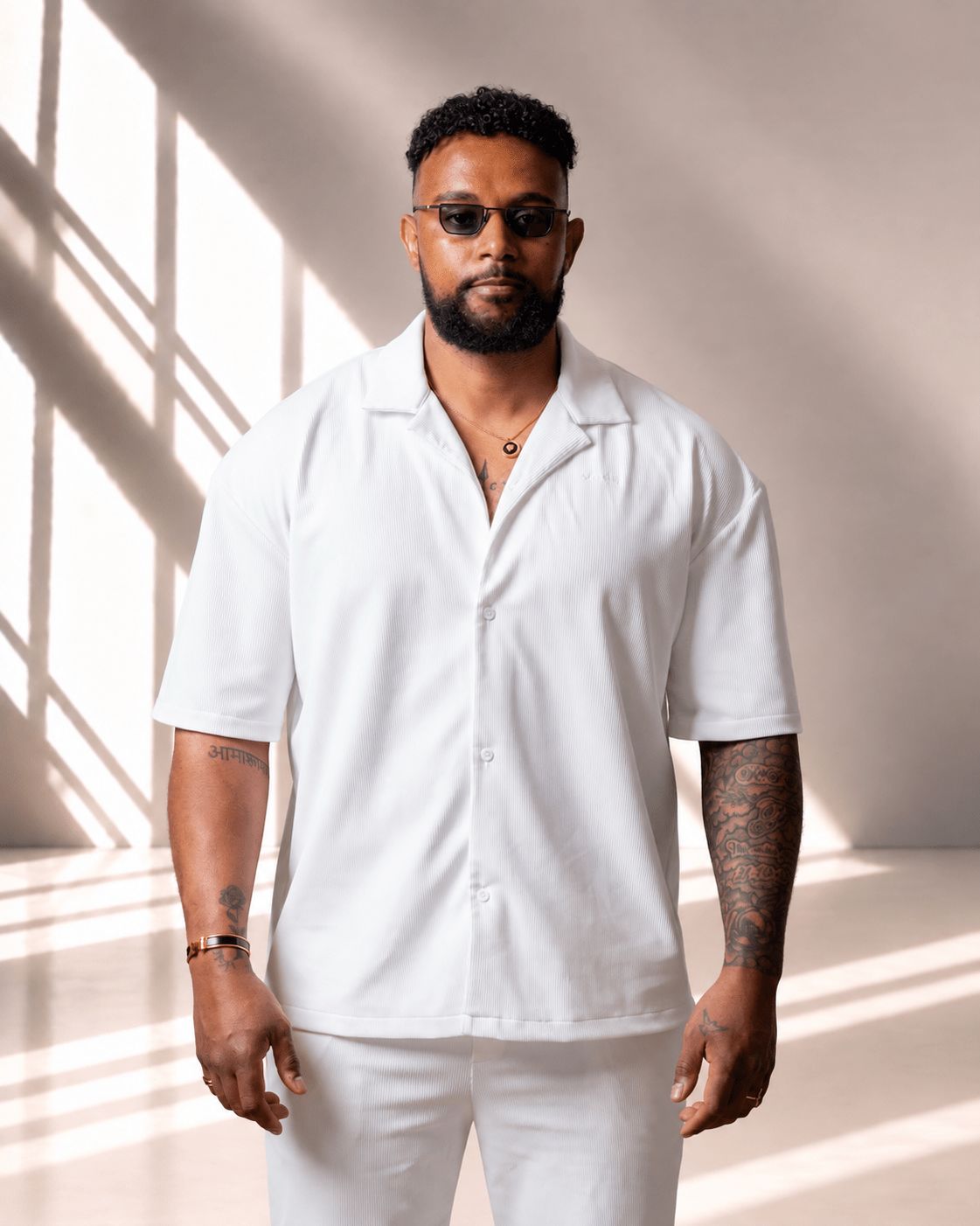 Riviera White Shirt - VITCHI VILANI