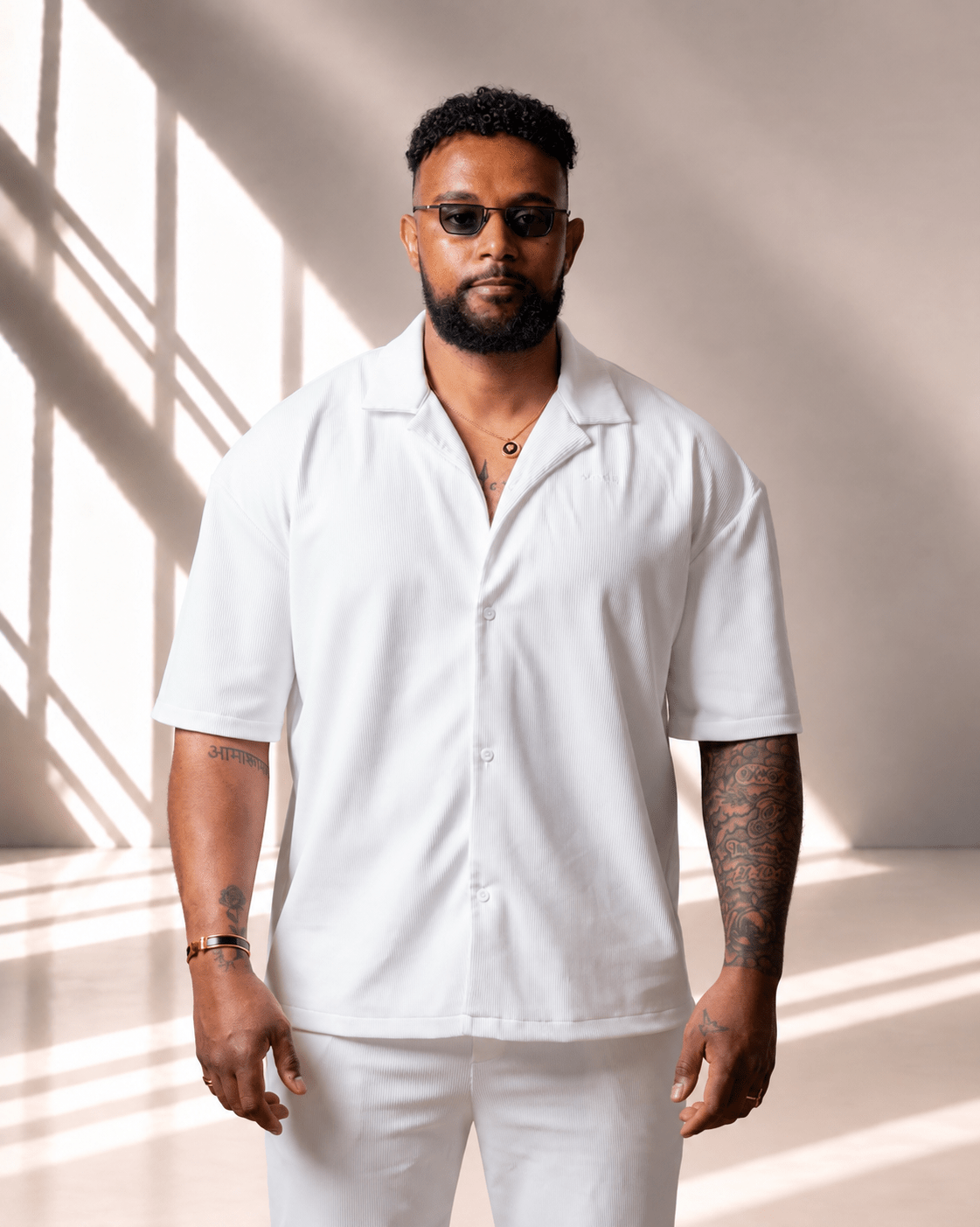 Riviera White Shirt - VITCHI VILANI