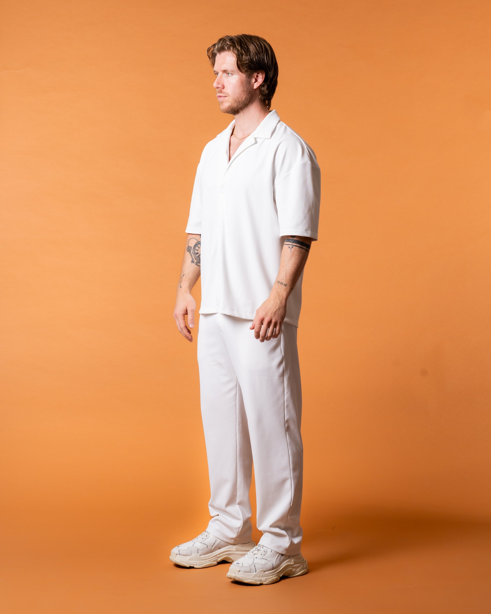 Riviera White Shirt - NORTHLINE LABEL AS