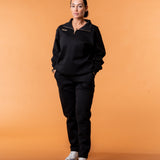 Royal Half Zip Black - NORTHLINE LABEL AS