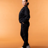 Royal Half Zip Black - NORTHLINE LABEL AS