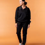 Royal Half Zip Black - NORTHLINE LABEL AS