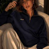 Royal Half Zip Blue - NORTHLINE LABEL AS